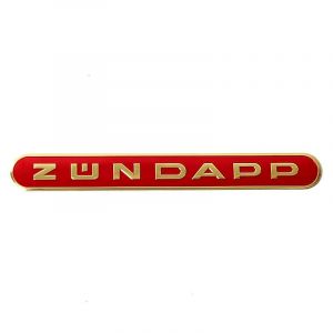 Tankemblem Zundapp Rot/Gold