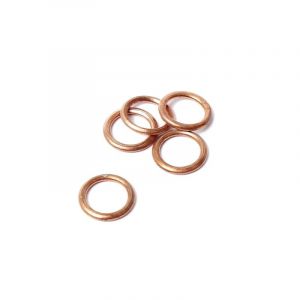 Kupferring gefüllt 8X12X1.5MM Din 7603C