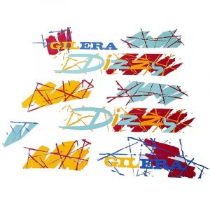 Aufklebersatz Gilera Citta Dizzy