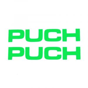Aufklebersatz Puch Grün
