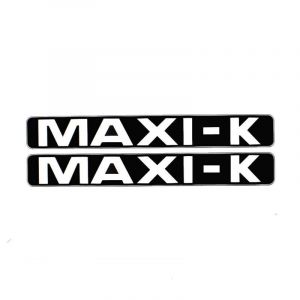 Aufklebersatz Maxi-K Schwarz/Weiß 172X23MM
