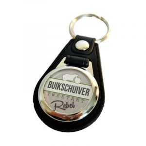 Schlüsselanhänger Schwarz "Buikschuiver" 2-T Rebel