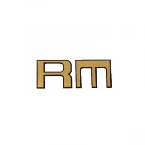 Rahmenaufkleber Kreidler Gold/Schwarz RM