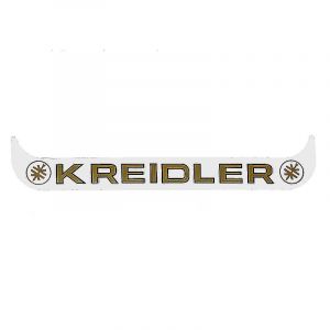 Aufkleber Kennzeichenhalter Breit Kreidler Weiß