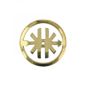Emblem Kreidler messing 35MM