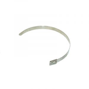Befestigung Streifen Uni Edelstahl 200X4.6 Pro Stück