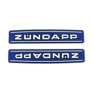 Tankaufkleber Zundapp 529 Kurzbahn Blau