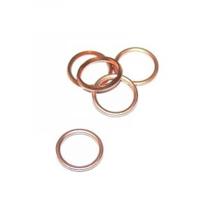 Kupferring gefüllt 12X16X2MM Din 7603C