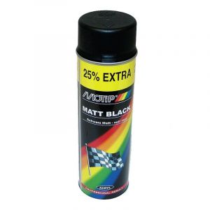Motip Mattschwarz - 500ML