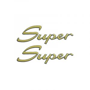 Aufklebersatz Kreidler Super Gold 100X40MM
