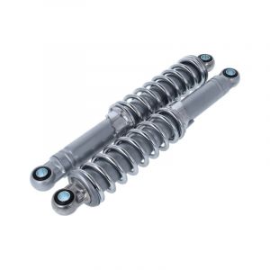 Stoßdämpfer Grau/Chrom IMCA 260MM