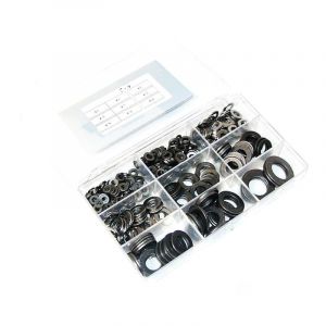 Sortiment Satz Unterlegscheiben Stahl Din 125-1 A&B - 440 Teilig