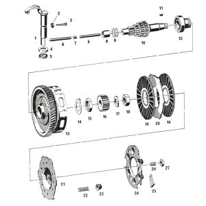 Kupplung Sachs 50/4 EKF