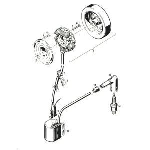 Zündung Sachs 50/4 EKF