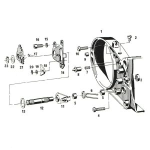 Schaltwelle Sachs 50/4 EKF