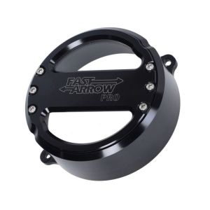 Polradabdeckung Fast Arrow Pro CNC Schwarz Puch Maxi