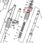 Abdeckung Gabelverkleidung Yamaha FS1