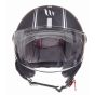 Helm Jet Street Entire MT Mattschwarz