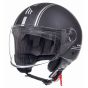 Helm Jet Street Entire MT Mattschwarz