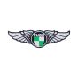 Aufbügler Emblem Puch Wings