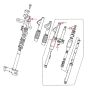 Befestigungssatz Gabel Yamaha FS1