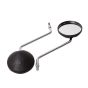 Spiegelsatz Yamaha DT50/80MX Schwarz/Chrom