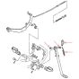 Befestigungssatz Seitenständer Yamaha DT50/80MX