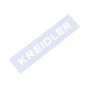 Schablone Sitzbanken Kreidler 140X17MM