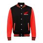 Baseballjacke Honda Schwarz/Rot