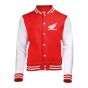 Baseballjacke Honda Rot/Weiß