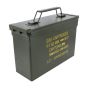 Munitionskiste .30 Cal Metall mit Aufdruck
