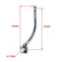 Pedal Arm 185MM Rechts Verchromt