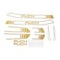 Aufklebersatz Puch Magnum MKII Gold
