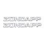 Aufklebersatz Zundapp 2 stück 270MM
