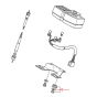 Tacho Befestigungssatz Yamaha DT50/80MX