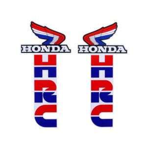 Aufklebersatz Honda HRC Rot/Blau/Weiß 190X90MM