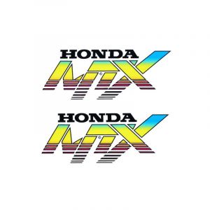 Aufklebersatz Honda MTX Fluor