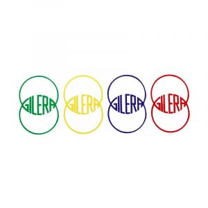 Logo Aufklebersatz 4-Stück Gilera