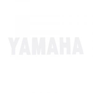 Aufkleber Yamaha Weiß Groß