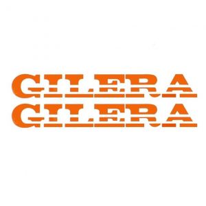 Aufklebersatz Turbo Gilera Orange