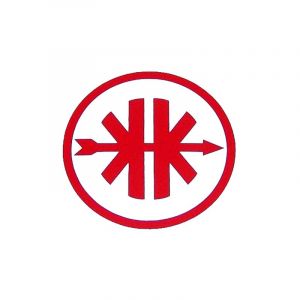 Transfer KK Logo Kreidler - Rot - 45MM