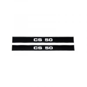 Aufklebersatz Zundapp CS50 Schwarz/Weiß