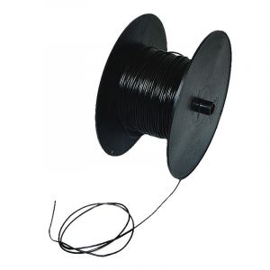 Electrischen Kabel 1.0MM² Schwarz Pro Meter