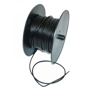 Electrischen Kabel 1.5MM² Schwarz Pro Meter