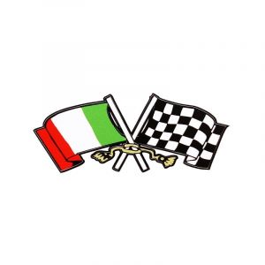 Aufkleber Italienische Flagge Klein 68X30MM