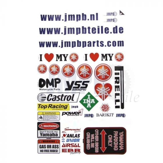 Aufklebersatz JMPB Yamaha