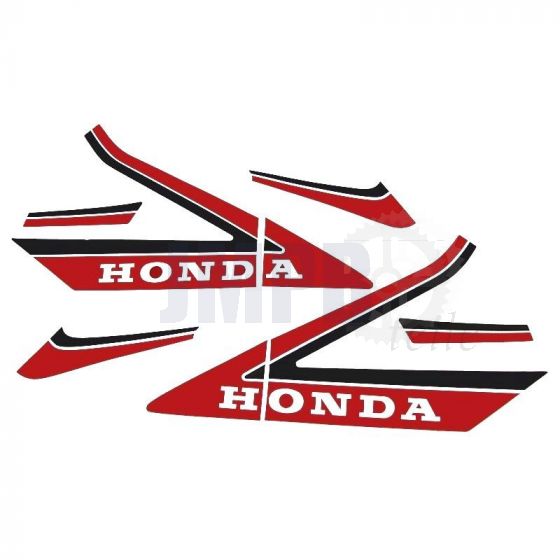 Aufklebersatz Honda MB50 Rot/Weiß/Schwarz