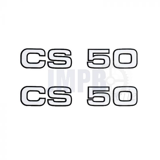 Aufklebersatz Zundapp CS50 - 2 Stück