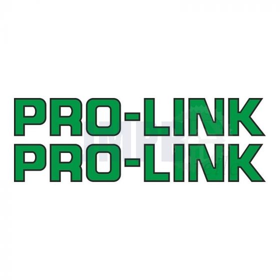 Aufklebersatz Pro-Link Grün 16.5CM