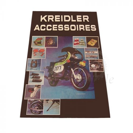 Plakat "Kreidler Accesoires"